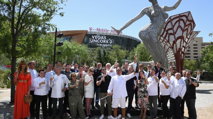 Saber Off At The 12th Annual Vegas Uncork'd By Bon Appetit
